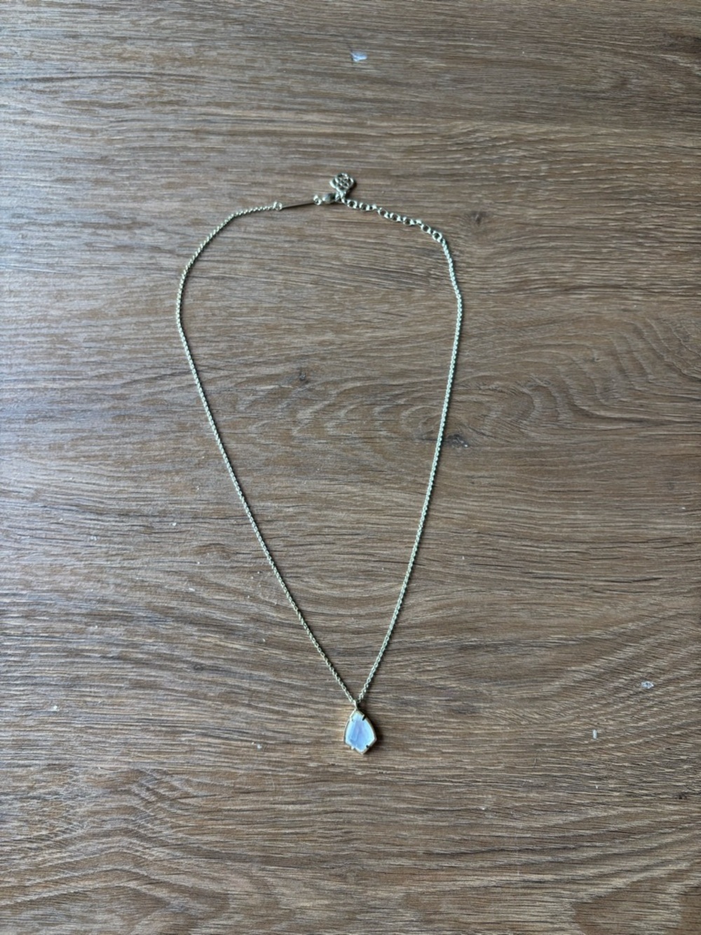 Kendra Scott Cory Semiprecious Stone Gold Necklace